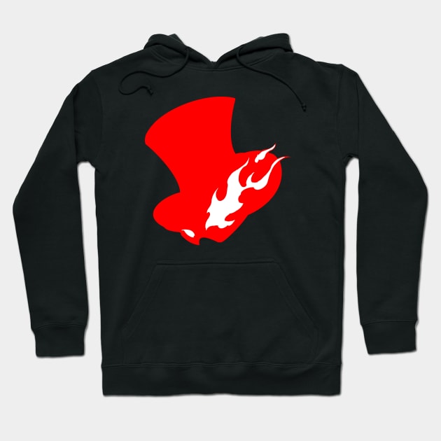 Phantom Hat Red Edition Hoodie by Pricewill